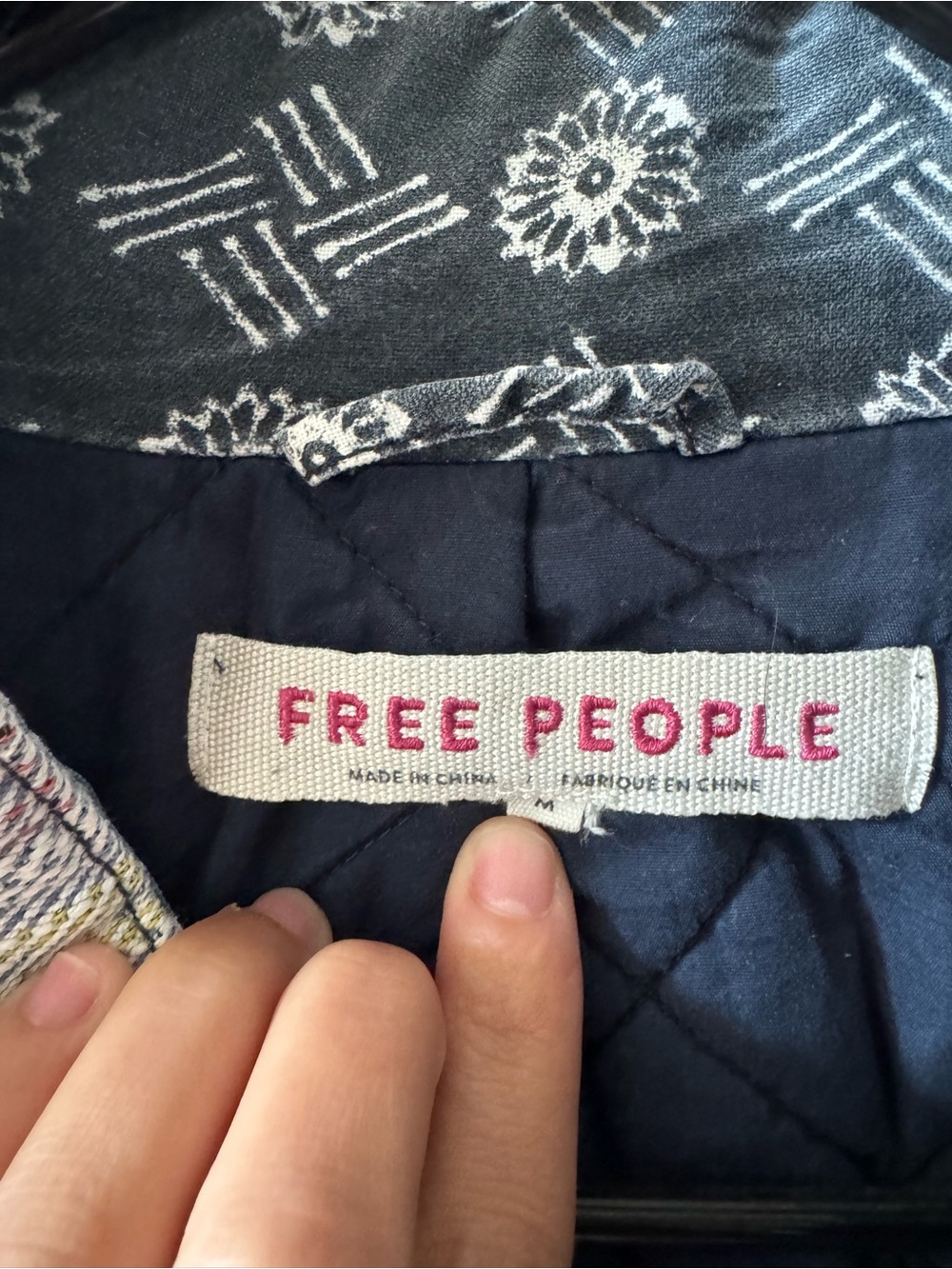 Free People oversized quilted jacket - Picture 2 of 5